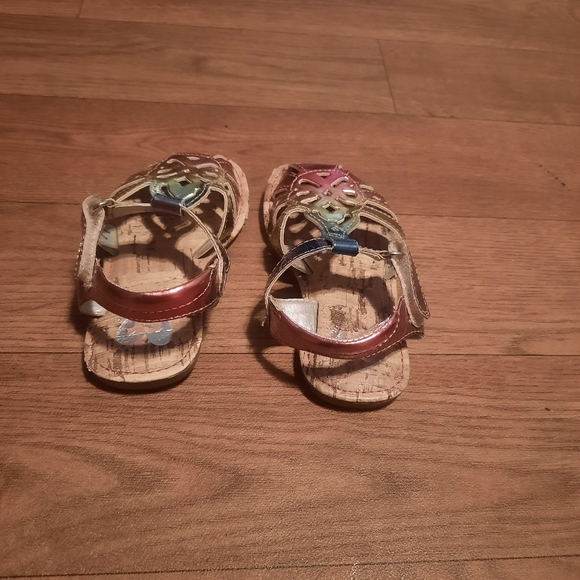 SOLD Stride Rite Rainbow Sandals, Size 4 Baby - Picture 5 of 10